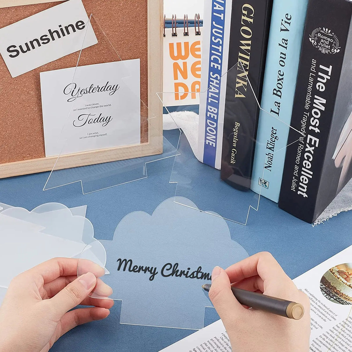 LEDライトプレート用透明アクリルシート