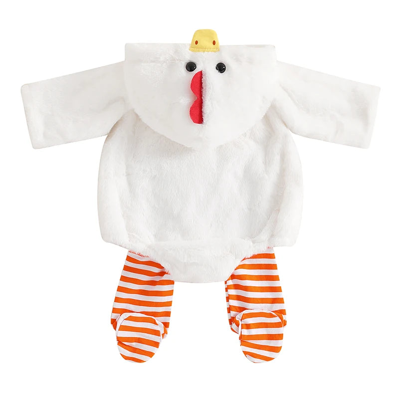 イベント装飾・ハロウィングッズ|ひよこロンパースセット(0~3歳)