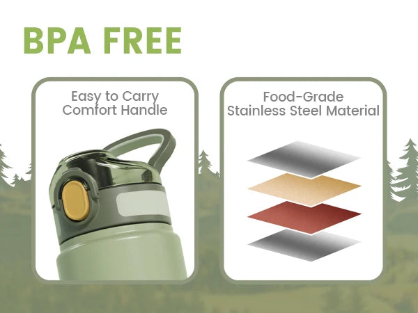 |イベント・ノベルティ用品 | ストロー付きステンレス魔法瓶 | 600ml/720ml