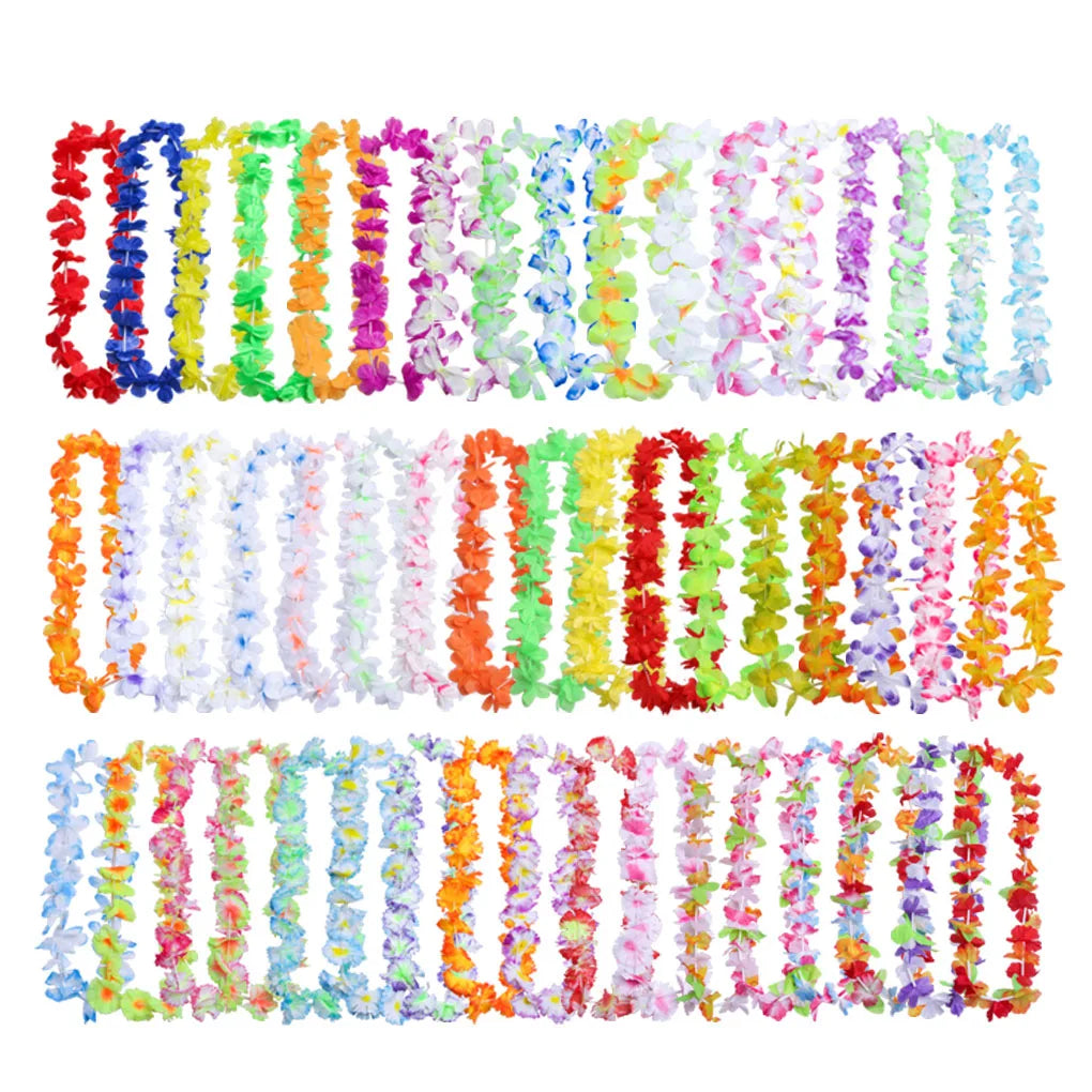 イベント・パーティー装飾|ハワイアンデコレーション用造花ガーランド50/100個