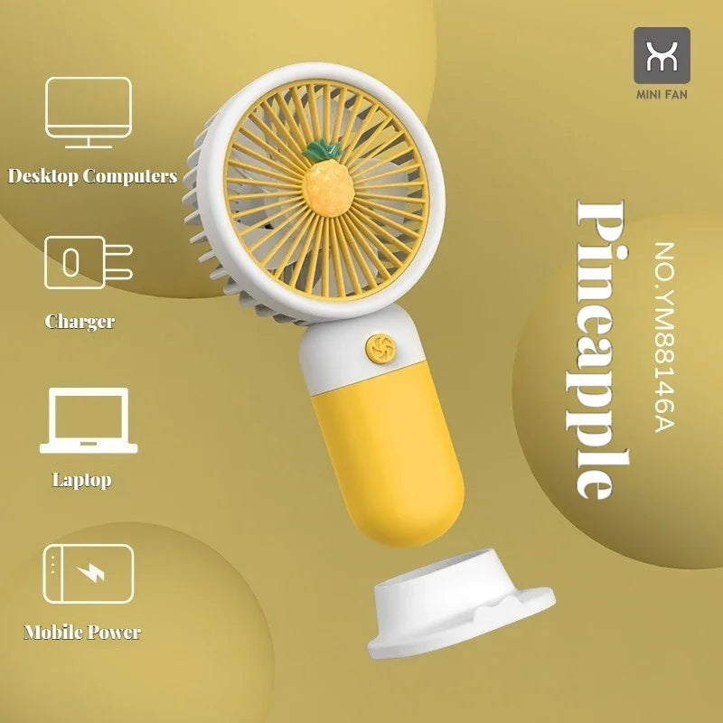 |イベント・ノベルティ用品 | スマホホルダー付きミニハンディーファン