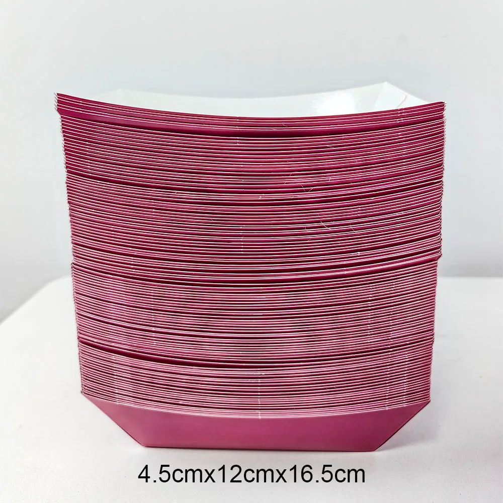 |イベント・ノベルティ用品 | 紙製ミニフードトレイセット | W16.5×H4.5×D12c