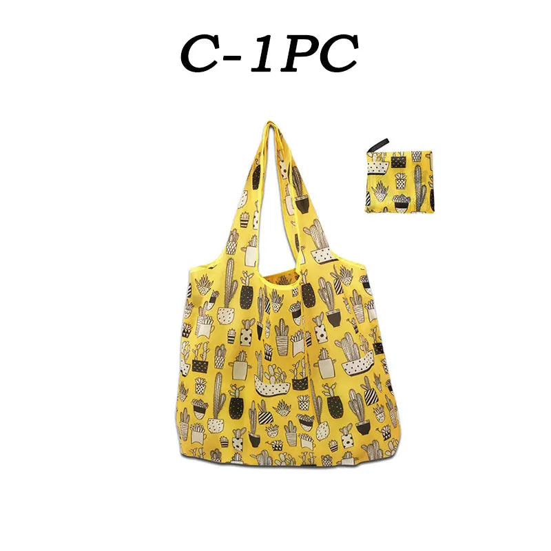 |ノベルティ用品 | 大容量・折りたたみ式プリントエコバッグ | 46×40c