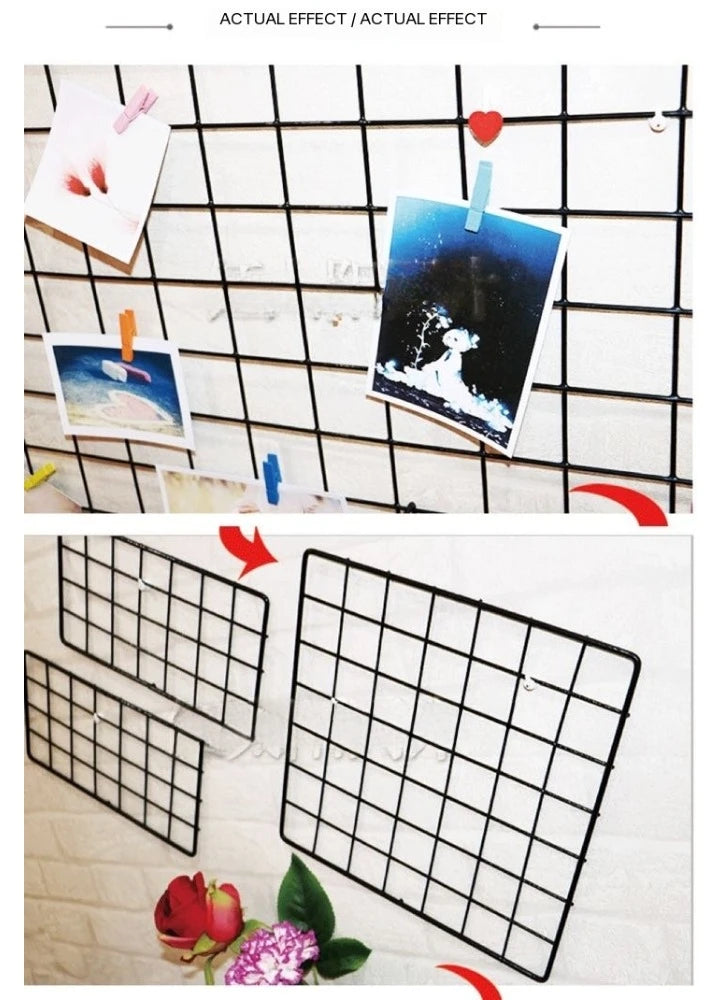 北欧風アイアン製DIYネット什器ハンギングラック