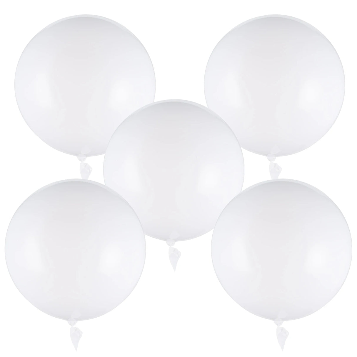 カラフルクリスタルバブルバルーン5個セット