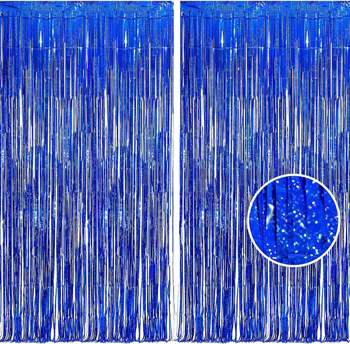 イベント・パーティーグッズ|ホイルフリンジカーテン6枚セット