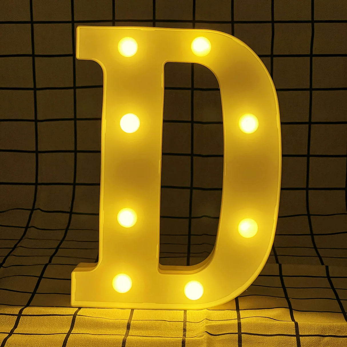 【LED装飾】LEDライト・デコレーションライト(ハート/数字/アルファベット)22cm ハート16cm