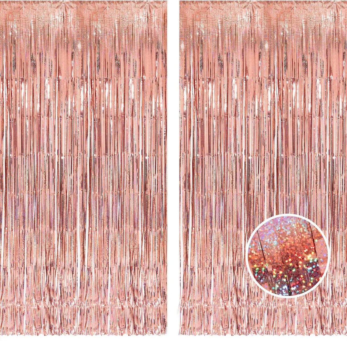 イベント・パーティーグッズ|ホイルフリンジカーテン6枚セット