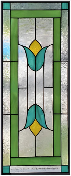 【UVカット・静電気吸着タイプ】ステンドグラス風 ウィンドウフィルム(7パターン)