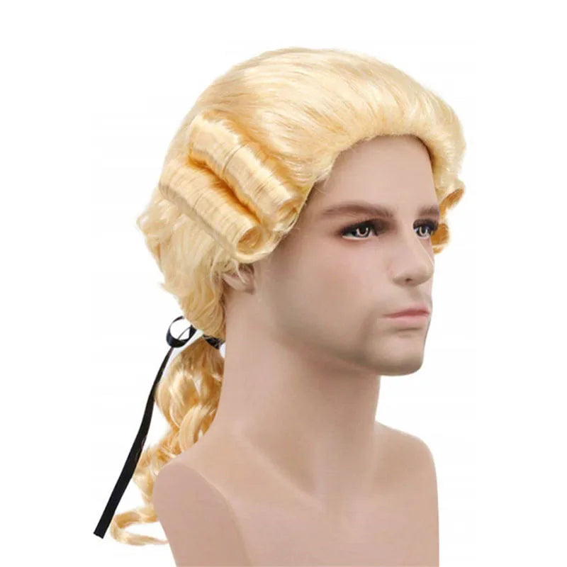 イベント・ハロウィングッズ |バロック裁判官コスプレ用 ウィッグセット