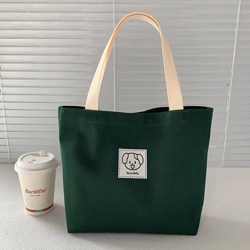 |ノベルティ用品 |シンプル大容量キャンバスバッグ | 29 ×31cm