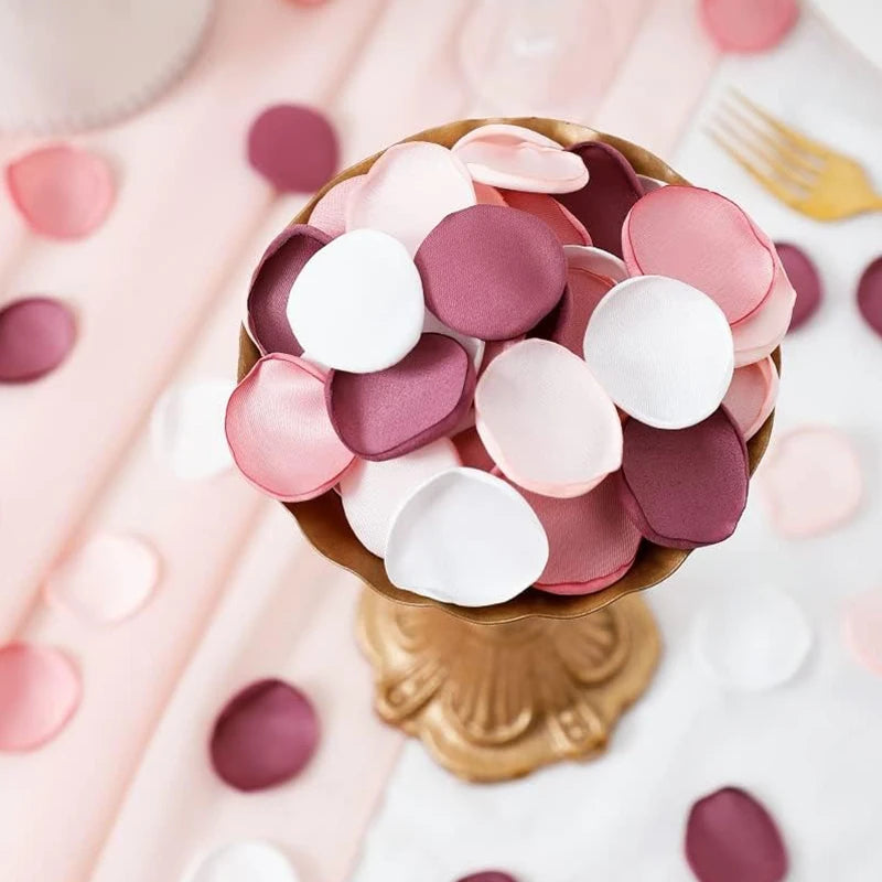 【結婚式・イベント装飾用】シルク造花ローズ花びら(50/100/200/300枚入り)