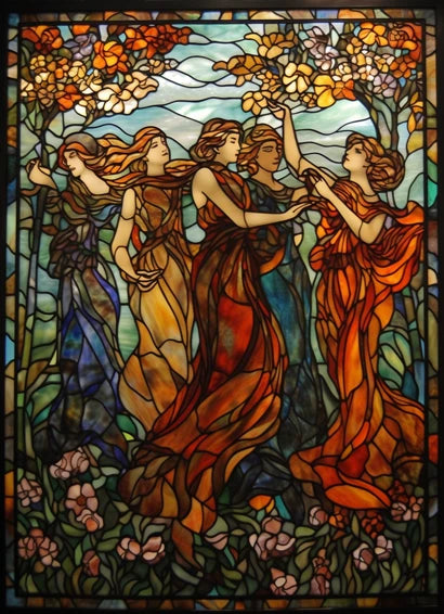 ステンドグラス教会風 ウィンドウフィルム(UVカット・静電気吸着タイプ)