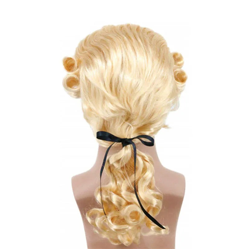 イベント・ハロウィングッズ |バロック裁判官コスプレ用 ウィッグセット