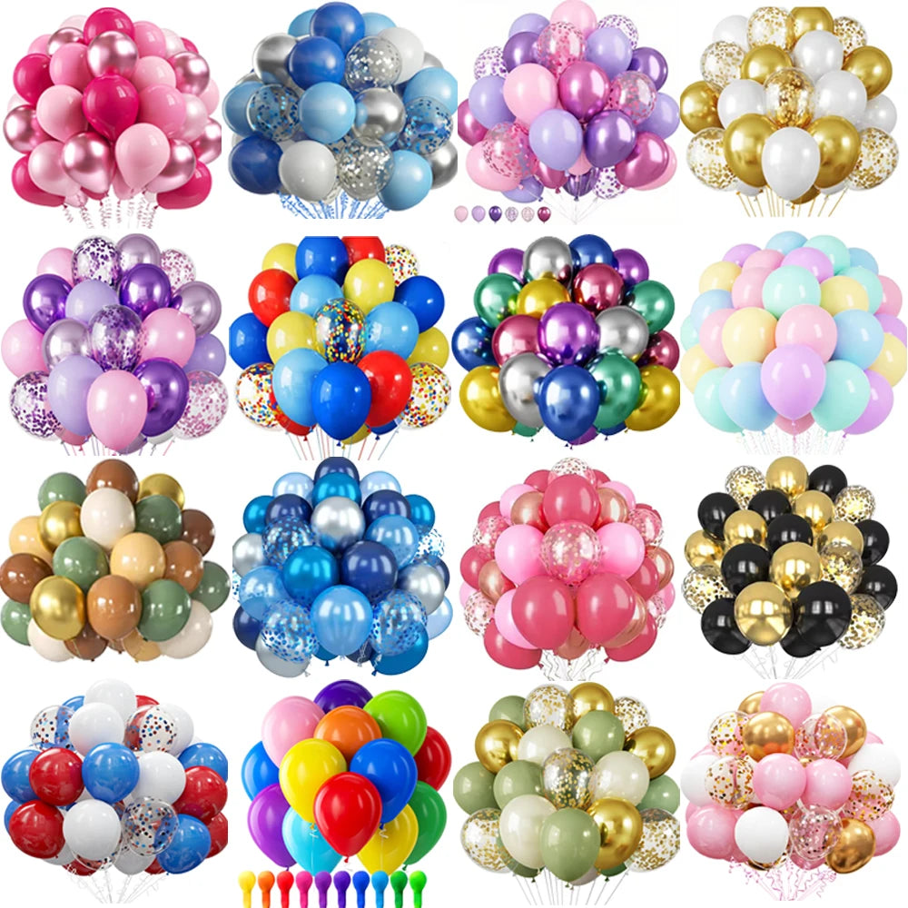 イベント・バルーン装飾 |ミックスカラー バルーンセット| 30個