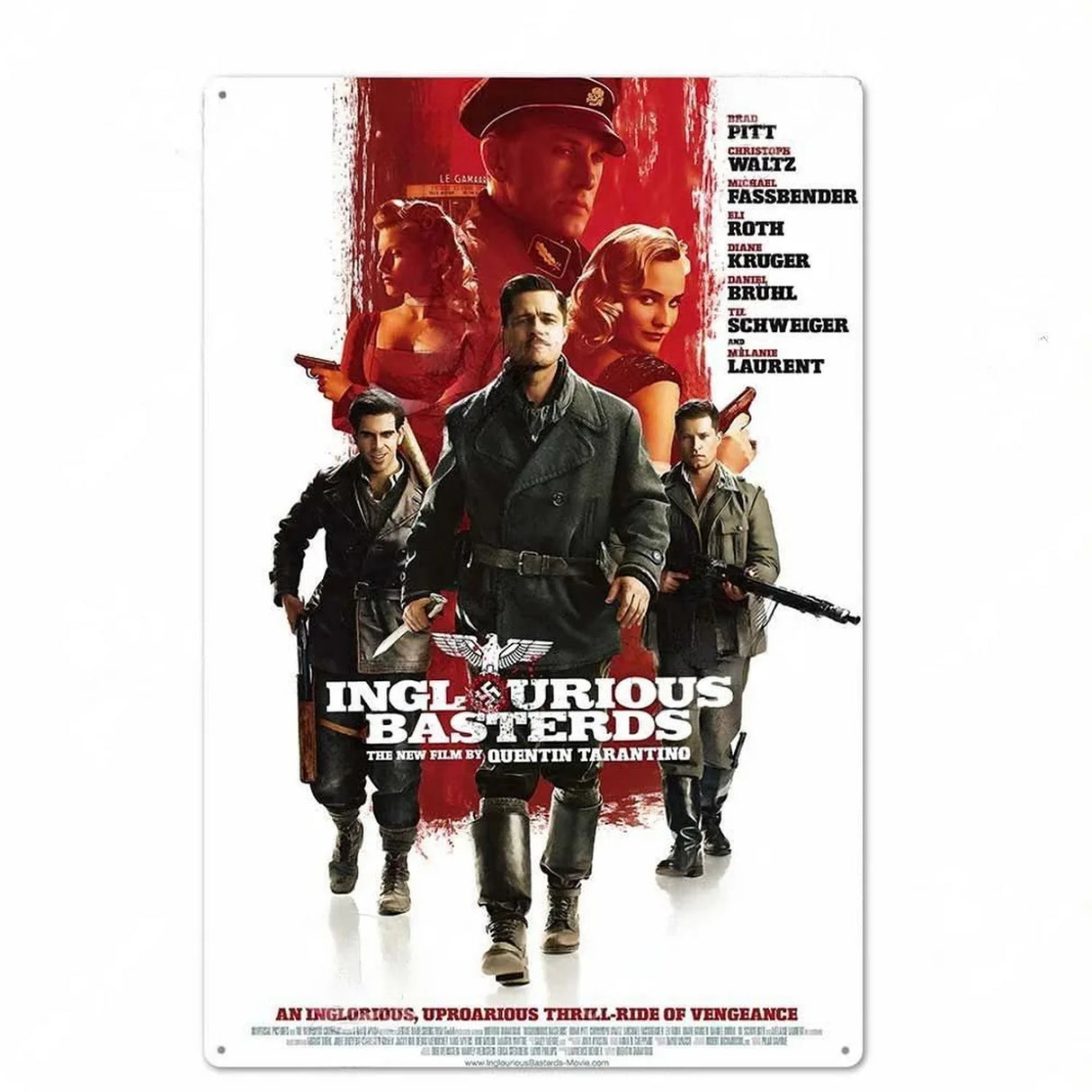 ヴィンテージ映画ブリキ看板 B