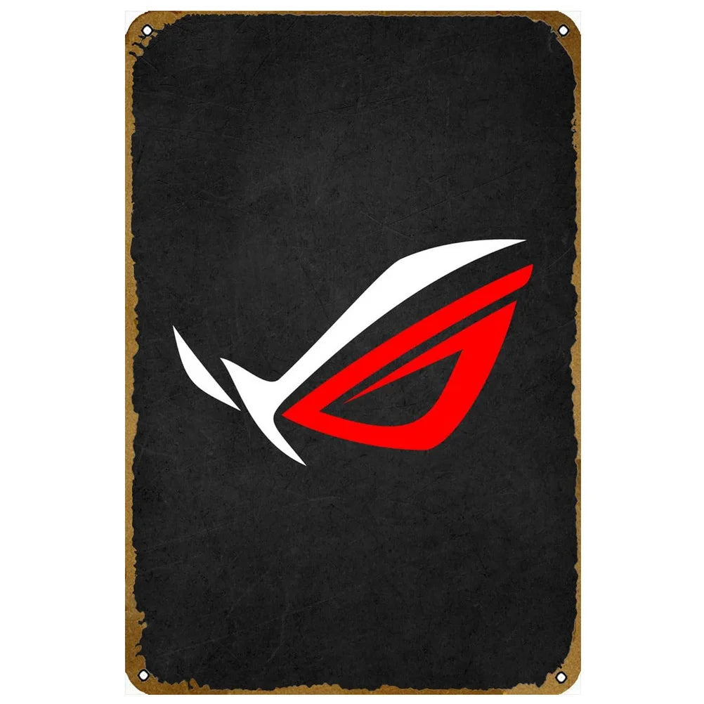 ヴィンテージ映画ブリキ看板 A