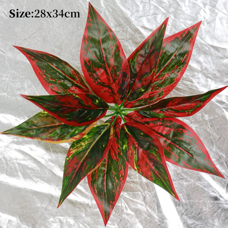 人工植物・ヤシの葉・背景・アクセサリー