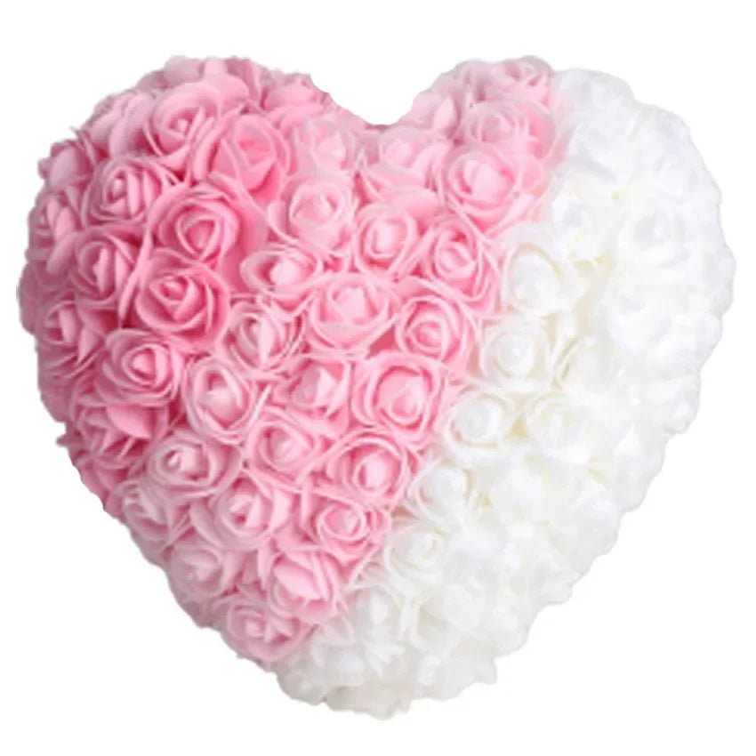 パーティー・インテリア装飾|造花ハート型ローズデコレーション(25c)