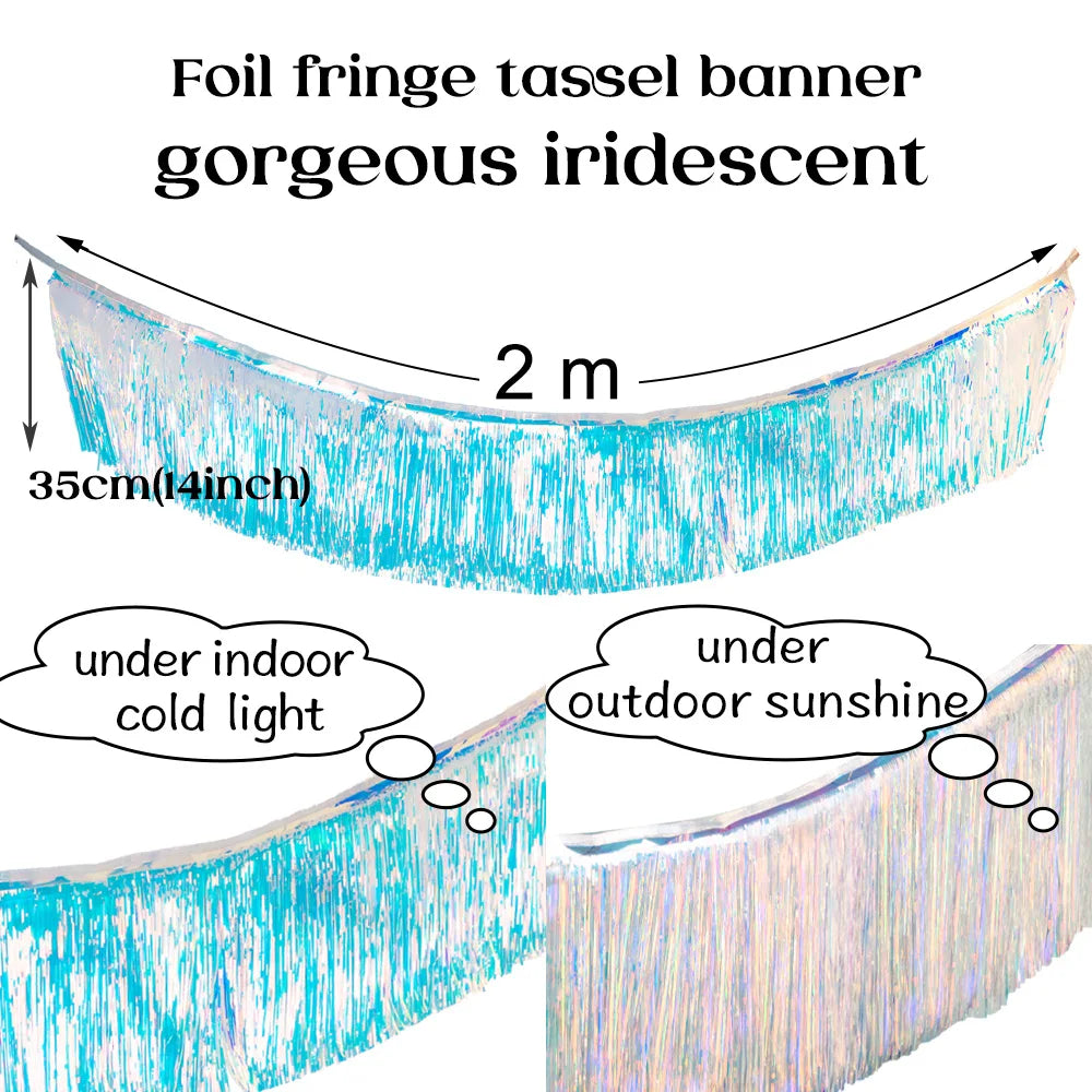 クリスマスガーランド|イベント・クリスマス装飾|プレミアムホイルガーランド2M 4層デコレーション