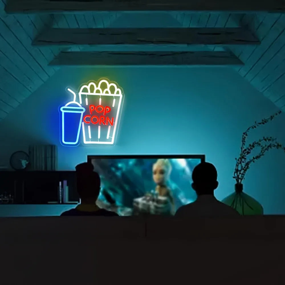 POP CORN ネオンサイン(ネオン看板)