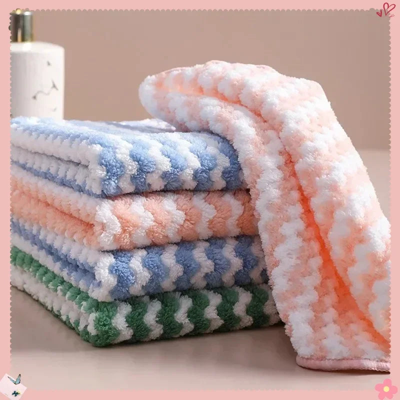 | ノベルティ用品 | 超吸収性コーラルフリースタオル|25×25c|