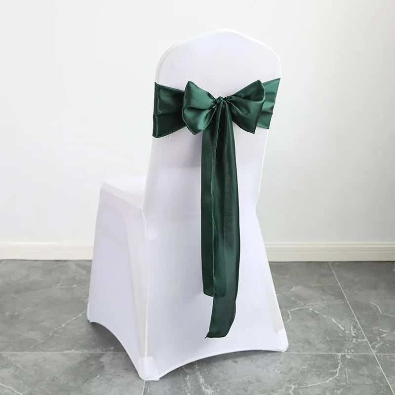 インテリア・パーティ装飾  | チェアサテンリボンセット|10個 15x275cm