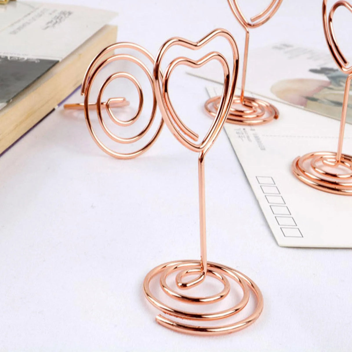 イベント・結婚式装飾|テーブルナンバーホルダー 20個セット ゴールド