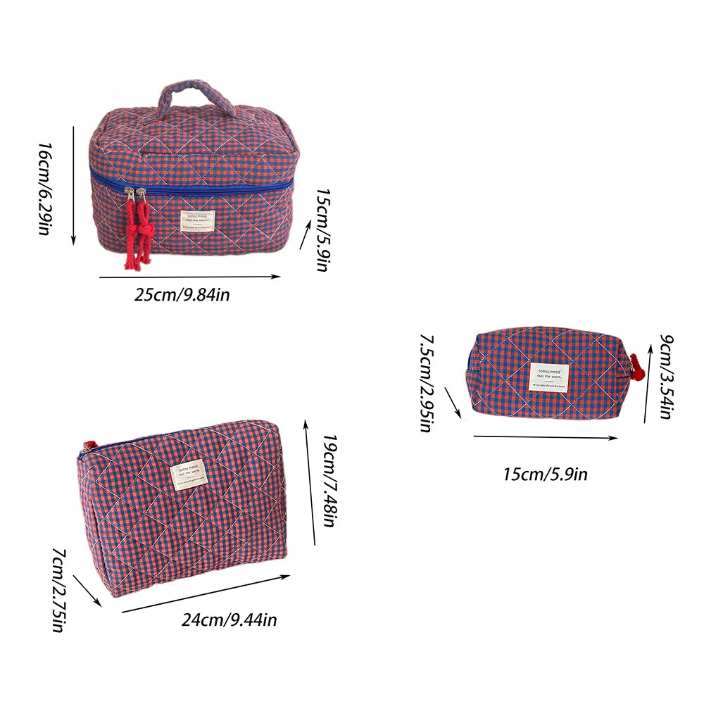 |イベント・ノベルティ用品 | キルティングポーチ3種類セット