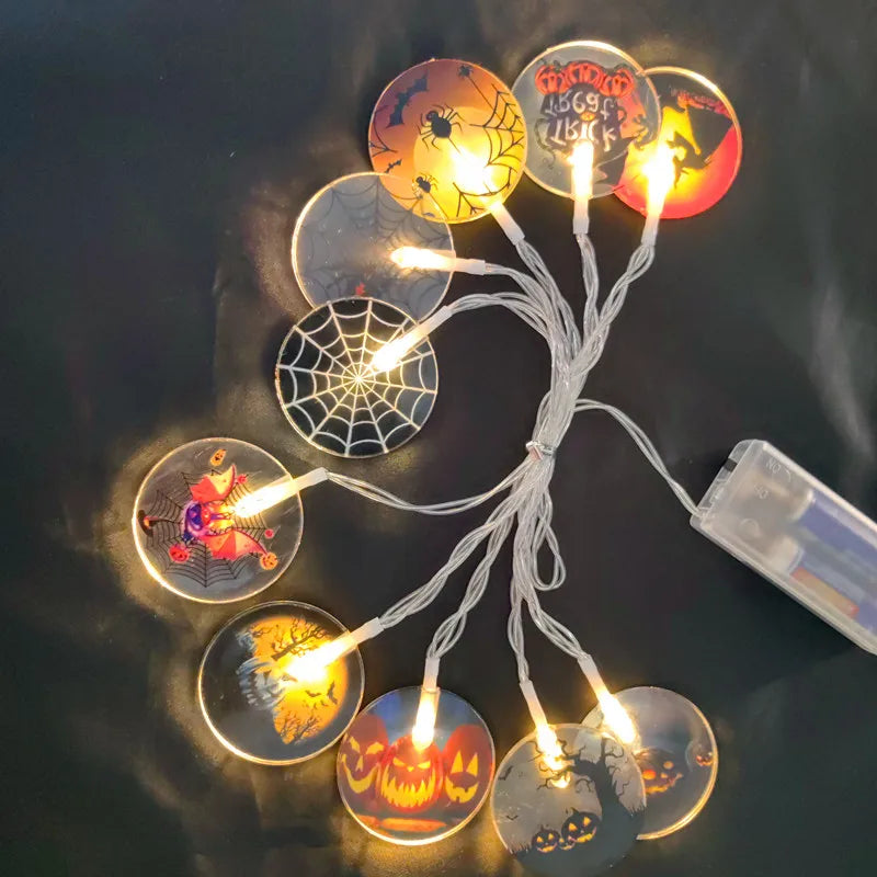 イベント・ハロウィン装飾|電源えらべるLEDデコレーションライト(1.5M/3M/6M)