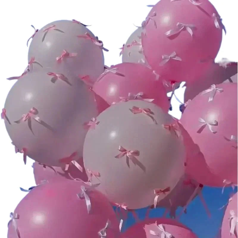 イベント・バルーン装飾 |リボン付きバルーンセット| 5個