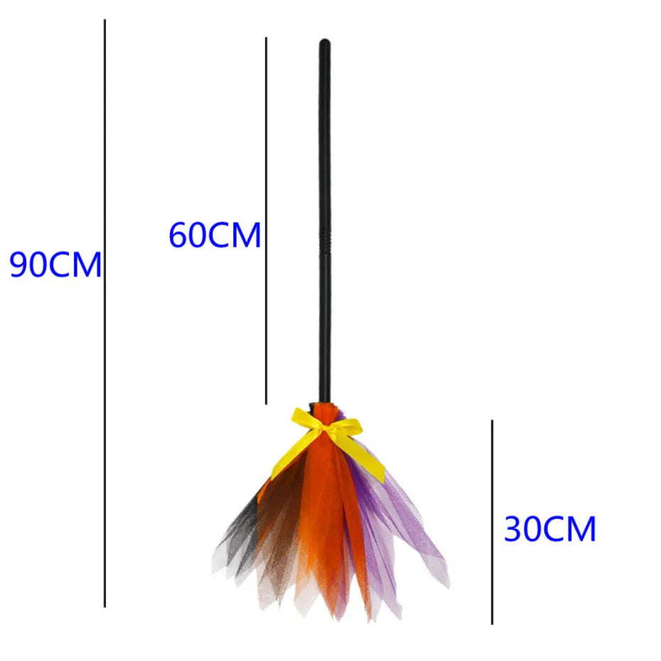 イベント・ハロウィングッズ|コスプレ用小道具 魔女のほうき (90c)