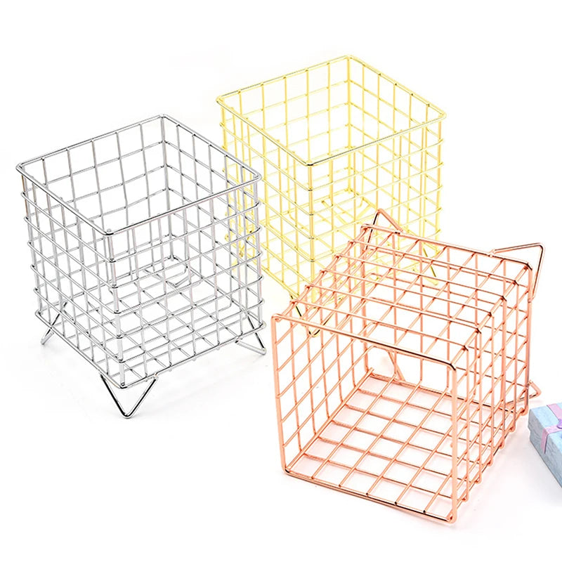 アイアンデスクトップ収納ラック