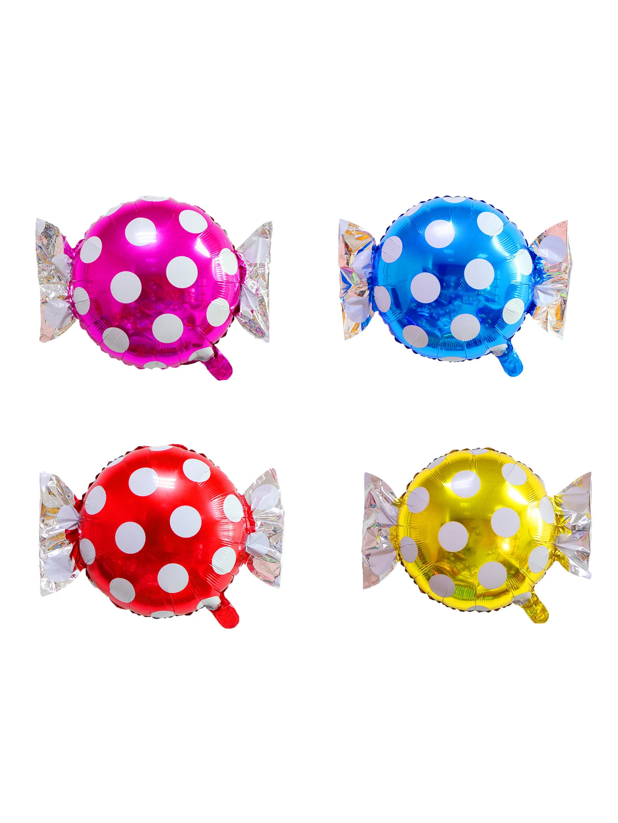 イベント・クリスマス装飾|スイートデザートキャンディホイルバルーン4個セット