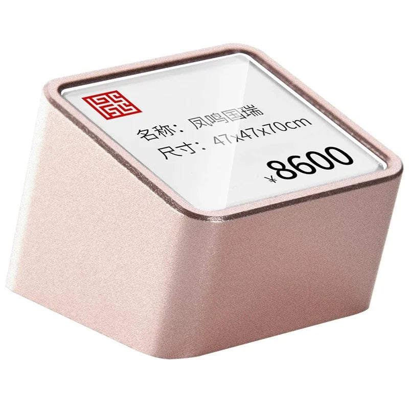 金属製アクリル値札 小型看板 卓上価格表示