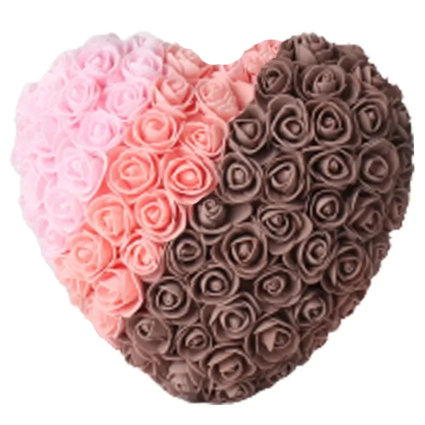 パーティー・インテリア装飾|造花ハート型ローズデコレーション(25c)