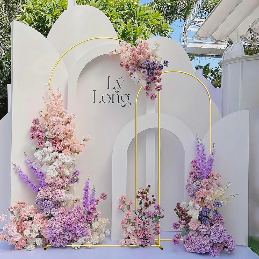 イベント・パーティー装飾 メタル製デコレーションフレーム 5サイズ 大小様々