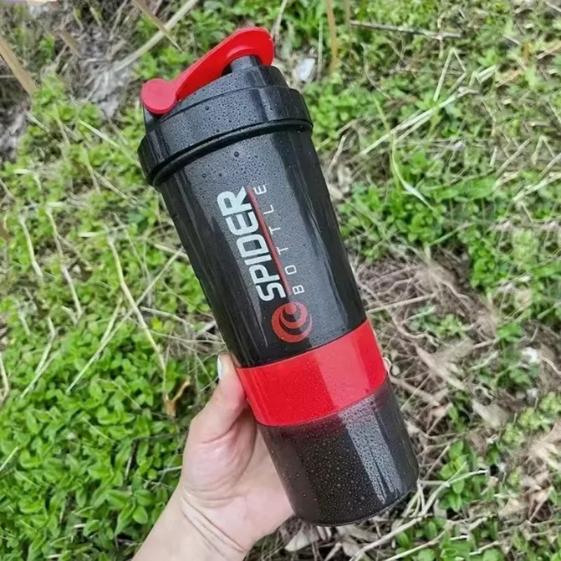 |イベント・ノベルティ用品 |3層シェイカーボトル薬箱付き | 550ml