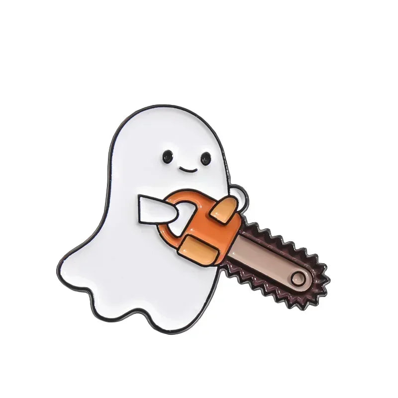 イベント・ハロウィングッズ|ゴシックエナメルピンブローチ