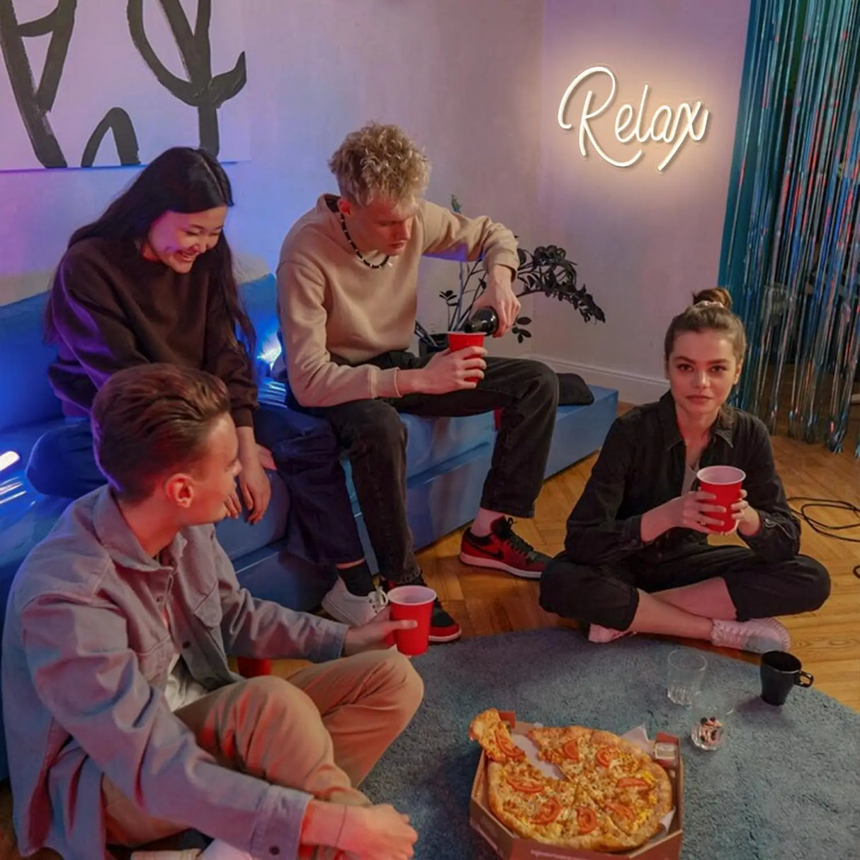 Relax LEDネオンサイン(ネオン看板) 調光機能付き