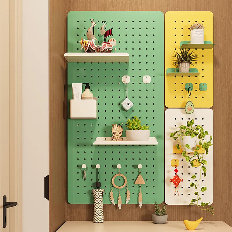 多機能メタルペグボード収納ラック
