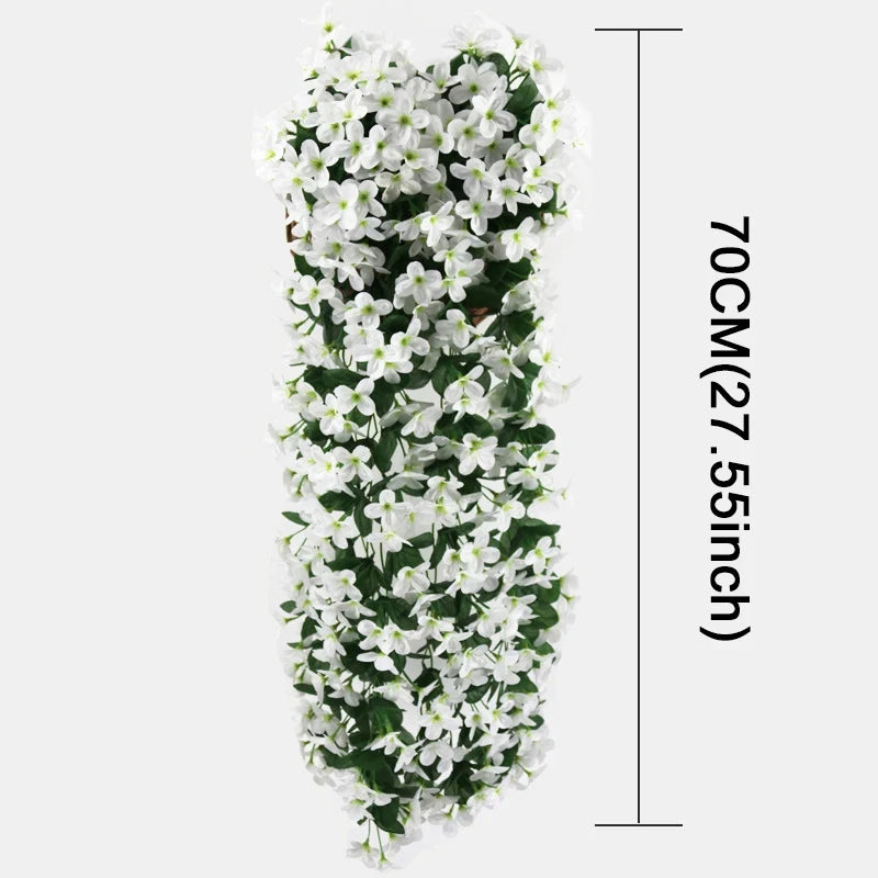 人工バイオレット 吊り下げフェイクフラワー