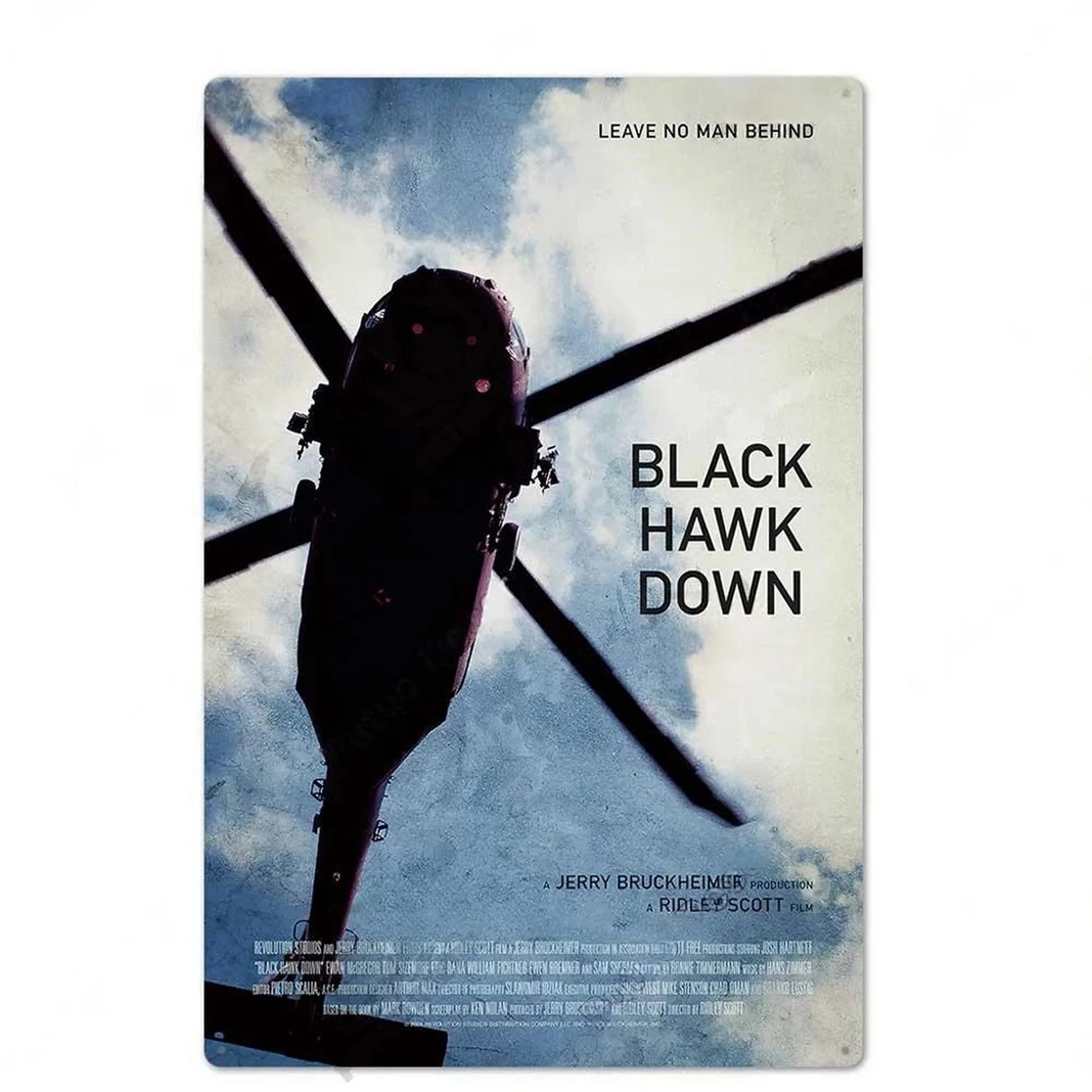 ヴィンテージ映画ブリキ看板 B