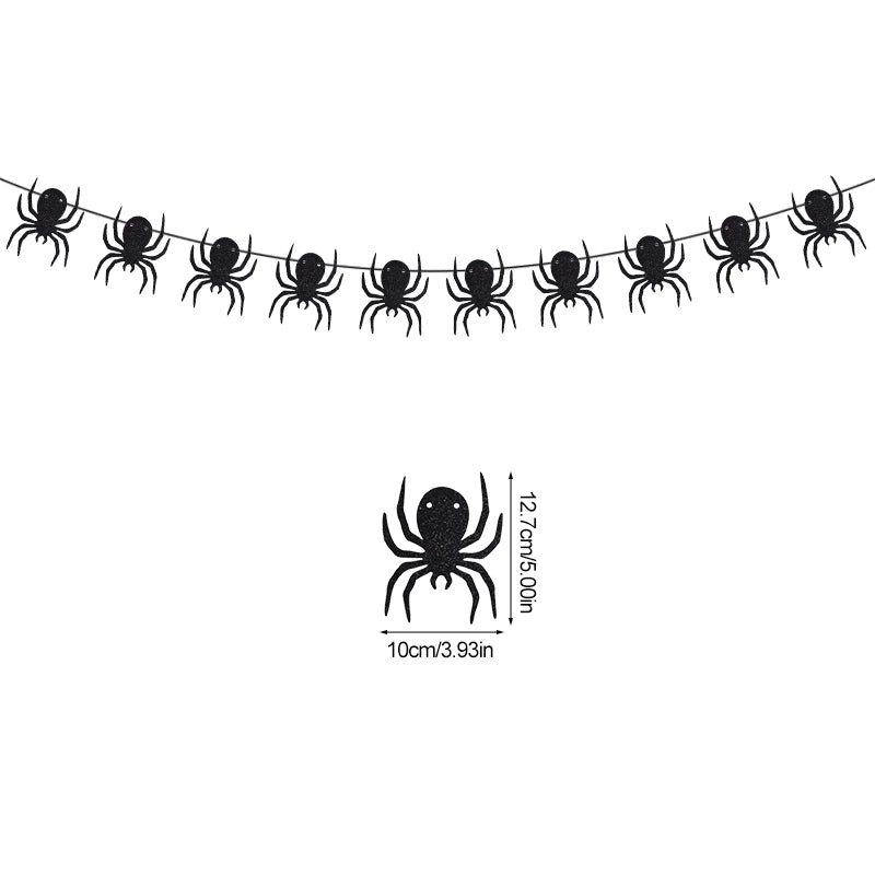 イベント・ハロウィン装飾|ハロウィンペーパーバナー デコレーション(3M)