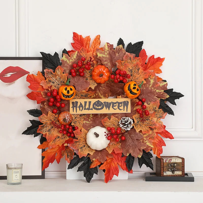 イベント・ハロウィングッズ|かぼちゃリース