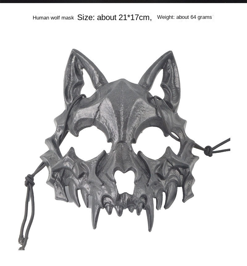 イベント・ハロウィングッズ|ドラゴン&天狗ハーフマスク