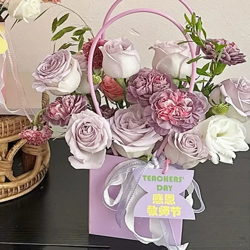 |ノベルティ用品 | 防水フラワーギフト用ハンドバッグ