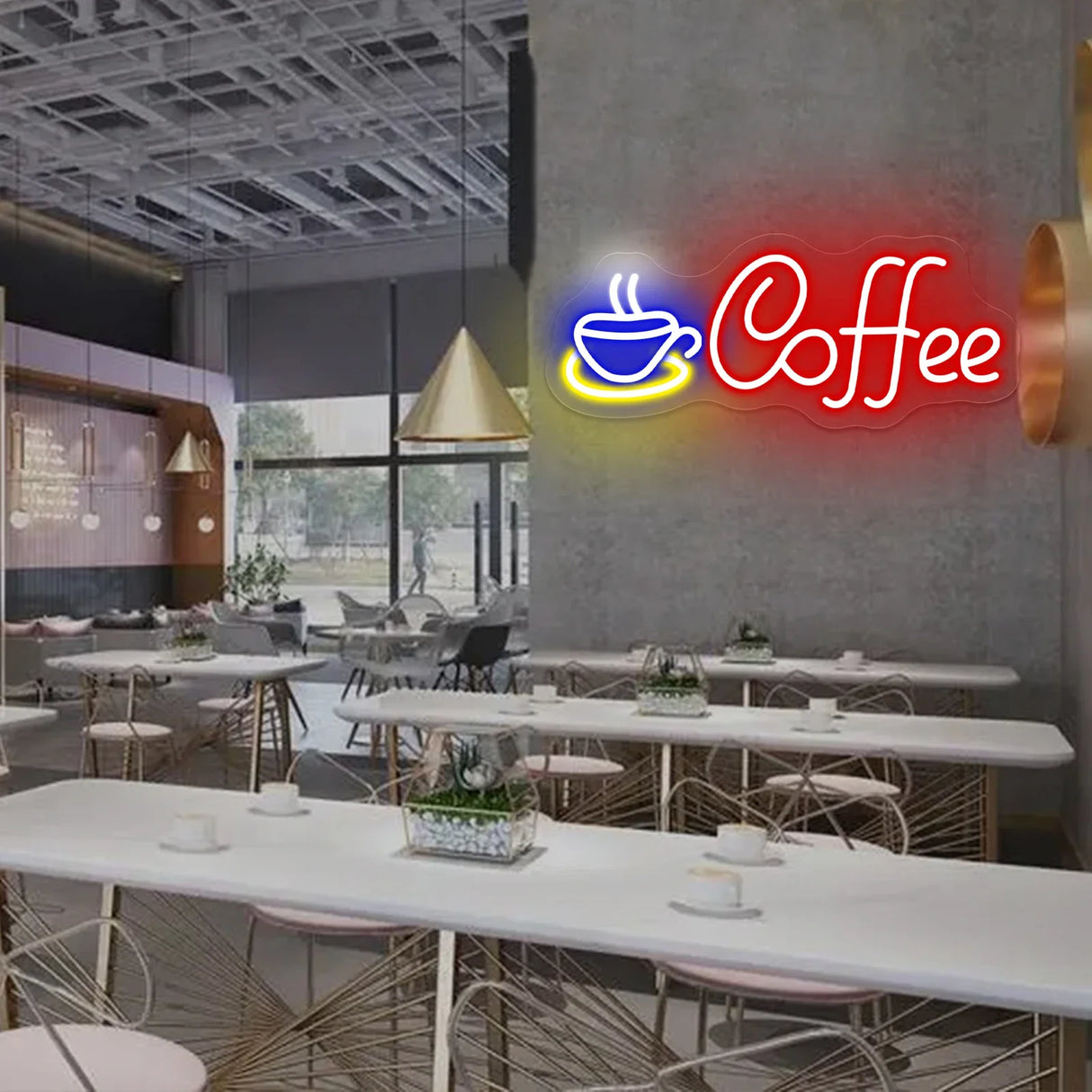 カフェ用 LEDネオンサイン(ネオン看板)