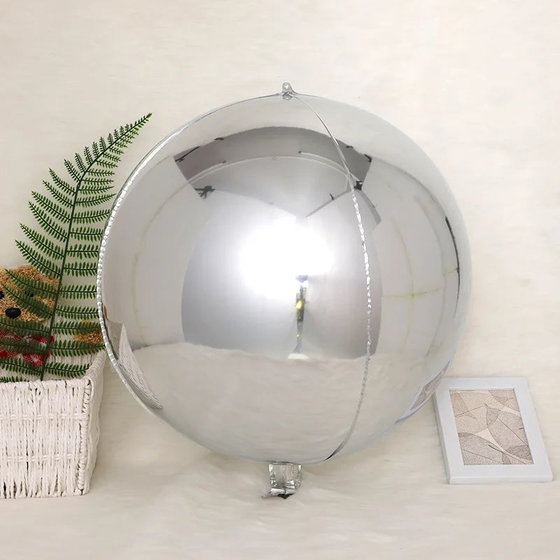 イベント・クリスマス装飾|4Dホログラフィックラウンドバルーン