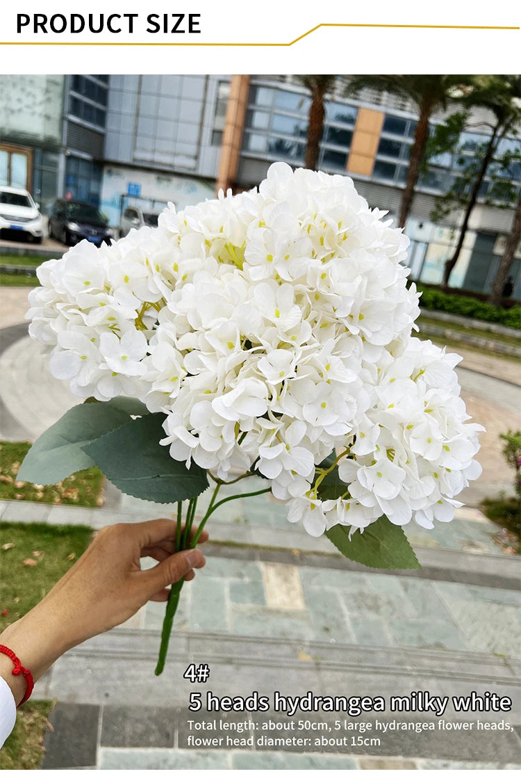 パーティー・インテリア装飾|シルクフラワー あじさい(50㎝)